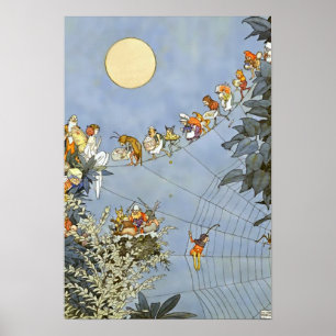 „Der Geburtstag der Fee“ von Heath Robinson Poster