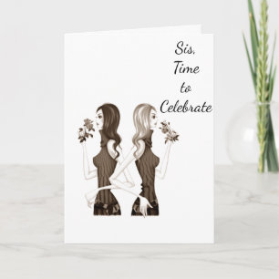 DER GEBURTSTAG MÖCHTE MEIN ***SISTER*** KARTE