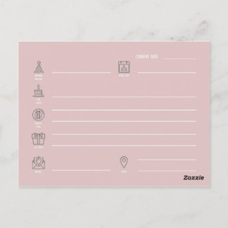 Der Geburtstag: Postkarte