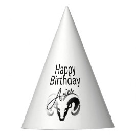 Der Geburtstag reißt den Ram Zodiac an Partyhütchen