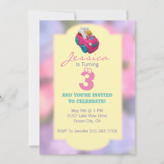 Der Geburtstags-Einladung des Kindes für ein Einladung