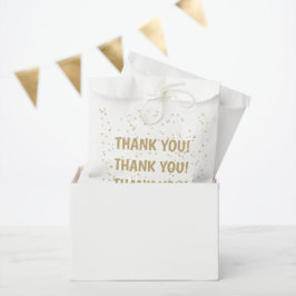 Der Geburtstags-Gold-Glitzer des Kindes Geschenktütchen