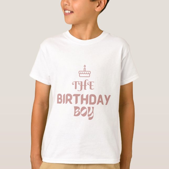 Der Geburtstagskind T-Shirt (Vorderseite)