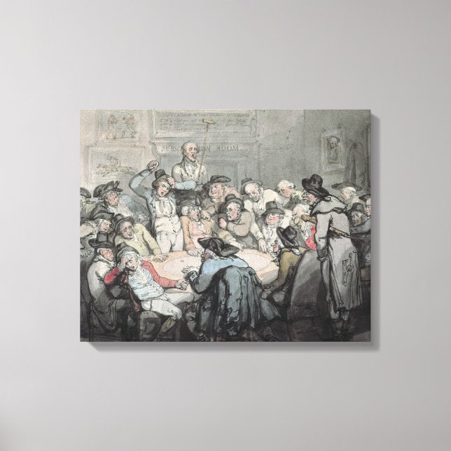 Der Gefahrenzimmer Leinwanddruck (Vorderseite)