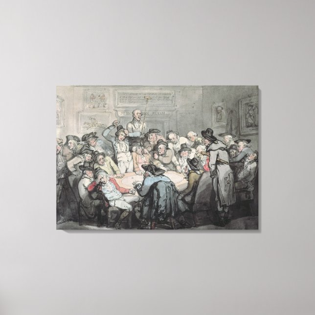 Der Gefahrenzimmer Leinwanddruck (Vorderseite)