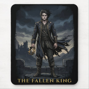 Der gefallene König Gothic Dark Fantasy Design Mousepad
