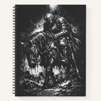 Der gefallene Ritter von BurnsInHell Notizbuch