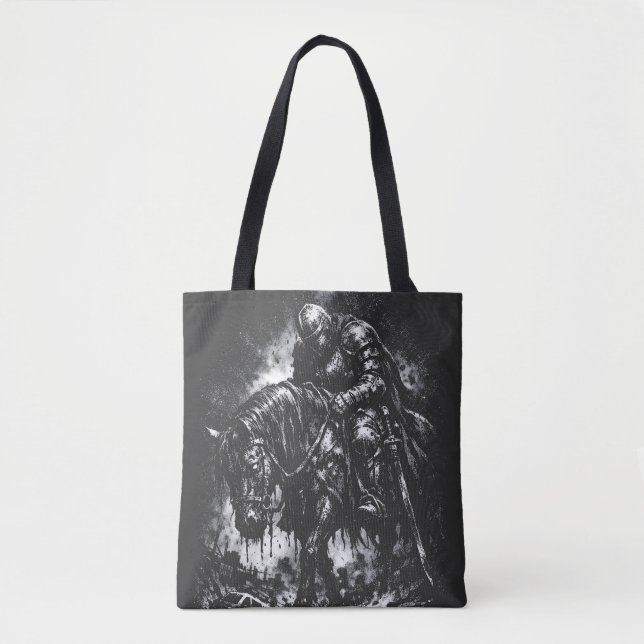 Der gefallene Ritter von BurnsInHell Tasche (Vorderseite)