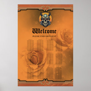Der geflügelte Schädel. Poster