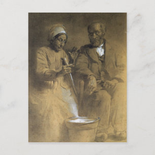 Der Gegenzauber des Bildes Postkarte