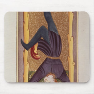 Der gehangene Mann, Tarotkarte, französisch Mousepad