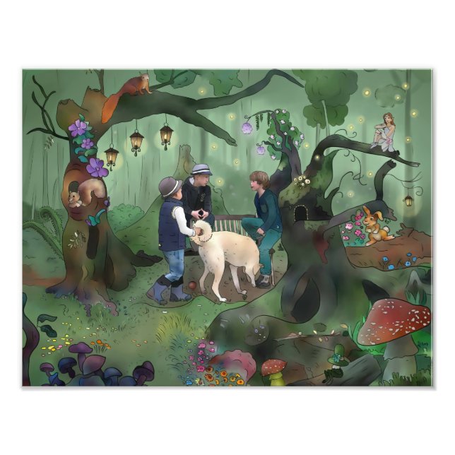 Der geheime Ort Fotodruck (Vorne)