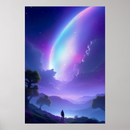 Der geheimnisvolle Mond und der einsame Tracker Poster