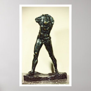 Der gehende Mann, 1877 (Bronze) Poster