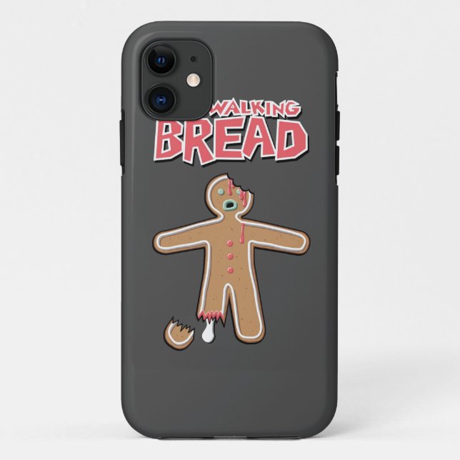 Der gehende tote Lebkuchenmann iphone Fall Case-Mate iPhone Hülle (Rückseite)