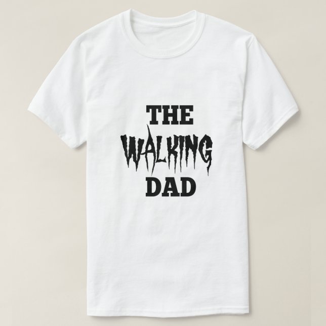 Der gehende Vater-Halloween-T - Shirt (Design vorne)