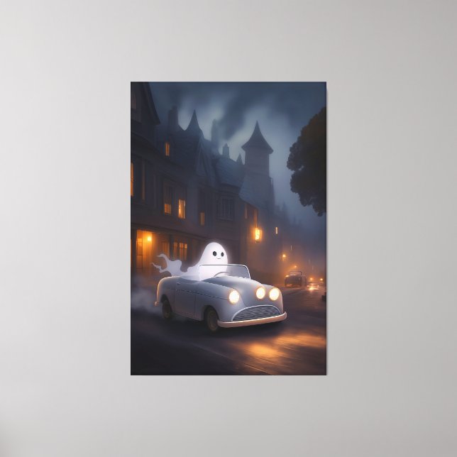 Der Geist aller Galgen | Eine Geisterjoyride Leinwanddruck (Vorderseite)