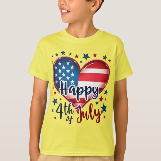 Der Geist Amerikas: Tragen Sie Ihre Freiheit T-Shirt (Vorderseite)