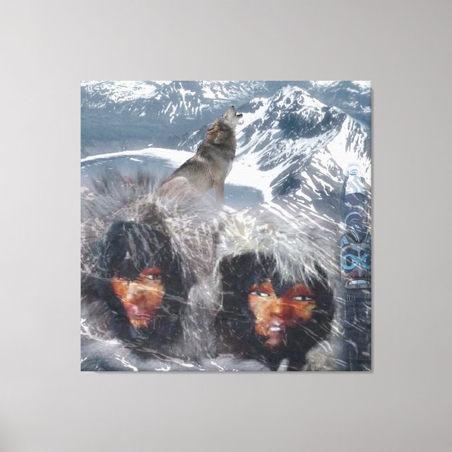 Der Geist der Alaska Leinwanddruck (Vorderseite)