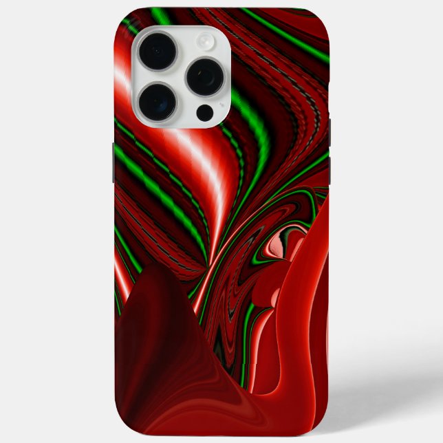 Der Geist der Liebe und Hoffnung Abstrakte 3D Rain Case-Mate iPhone Hülle (Rückseite)