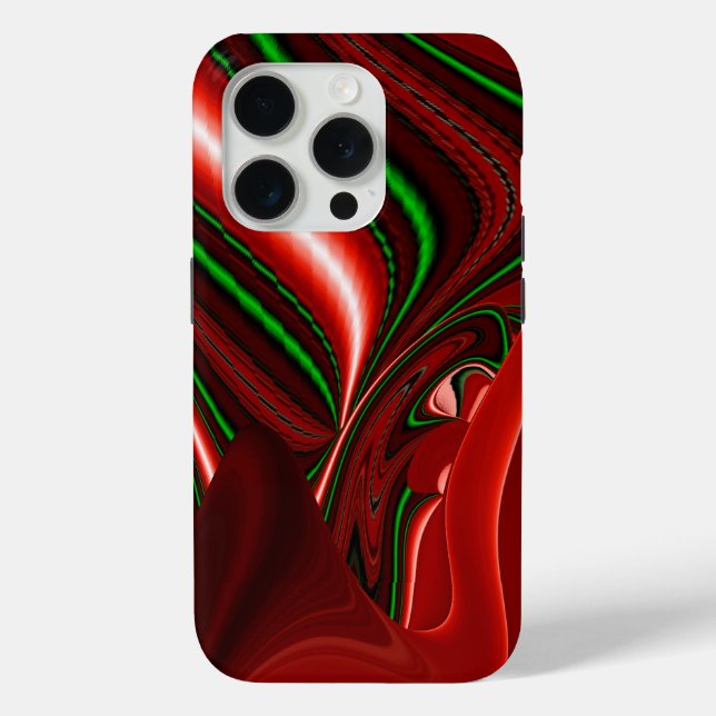 Der Geist der Liebe und Hoffnung Abstrakte 3D Rain Case-Mate iPhone Hülle (Rückseite)