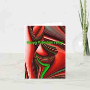 Der Geist der Liebe und Hoffnung Abstrakte 3D Rain Feiertagskarte