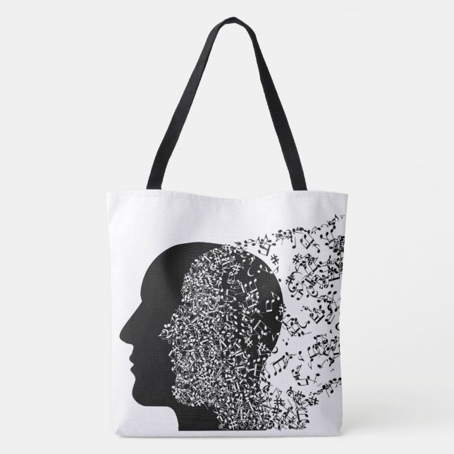 Der Geist der Musik Tasche (Rückseite)