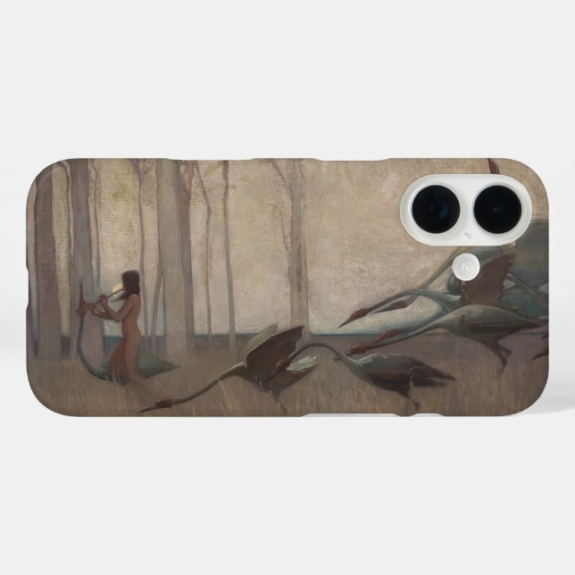 Der Geist der Plains Sydney Long Mythology iPhone 16 Hülle (Rückseite (Horizontal))