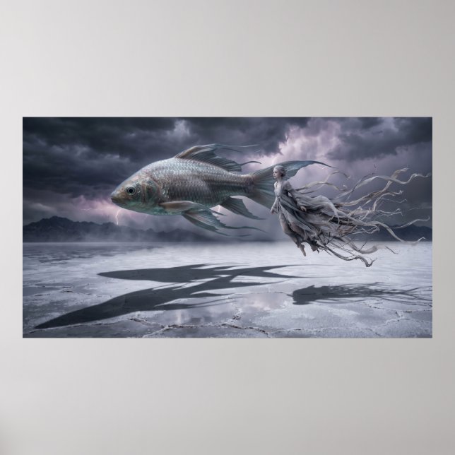 Der Geist der Salzflächen Poster (Vorne)