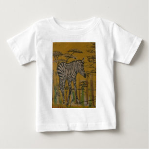 Der Geist der Serengeti: Zebra Weiden im Mara Baby T-shirt