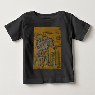 Der Geist der Serengeti: Zebra Weiden im Mara Baby T-shirt