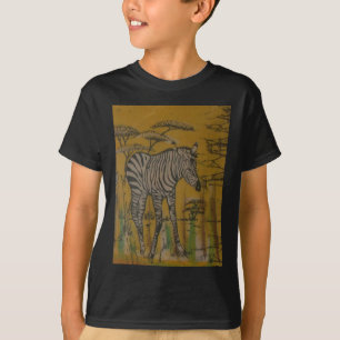 Der Geist der Serengeti: Zebra Weiden im Mara T-Shirt