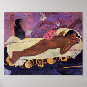 Der Geist der Toten wacht Paul Gauguin Poster