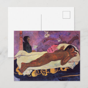Der Geist der Toten wacht Paul Gauguin Postkarte