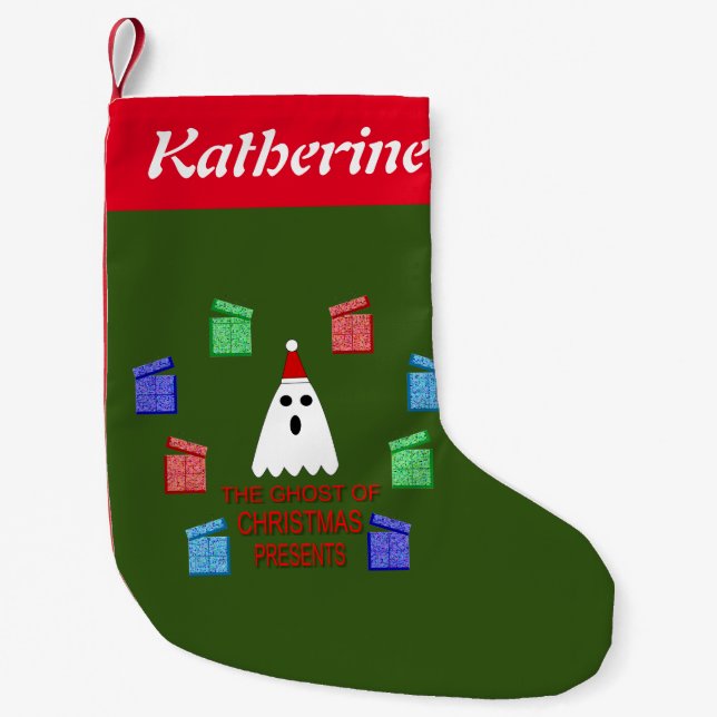 Der Geist der Weihnachten präsentiert lustige Ange Kleiner Weihnachtsstrumpf (Vorderseite)