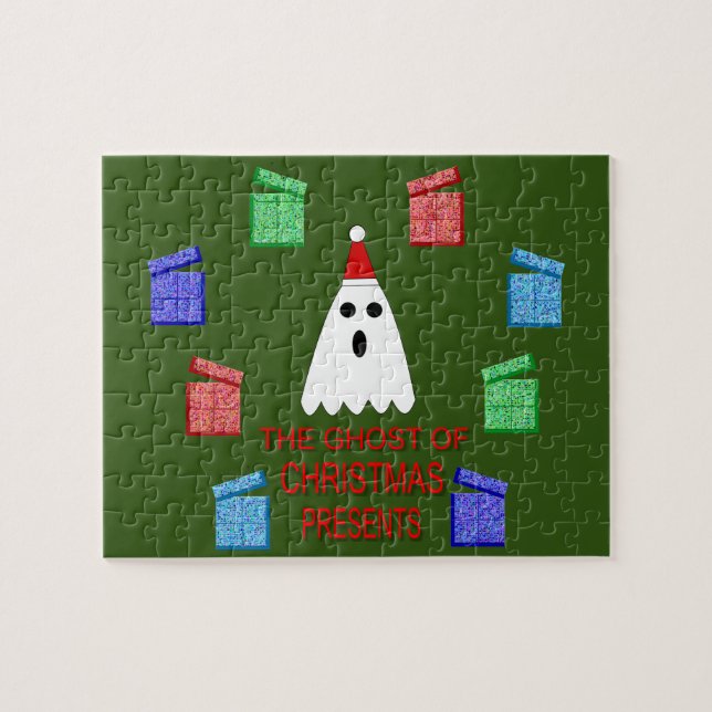 Der Geist der Weihnachtsgeschenke lustig (Horizontal)