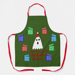 Der Geist der Weihnachtsgeschenke lustig Schürze