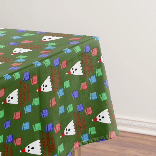Der Geist der Weihnachtsgeschenke lustig Tischdecke (Beispiel)