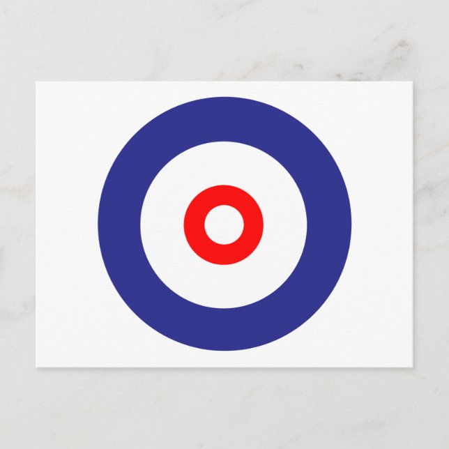 Der Geist des Curling Postkarte (Vorderseite)