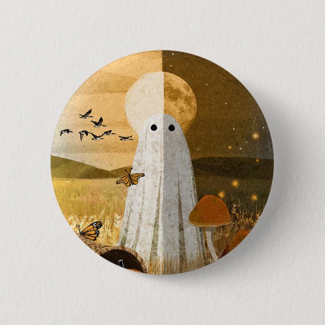 Der Geist des Herbstes Button (Vorderseite)