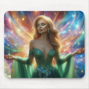 Der Geist einer Frau Laptop Desktop Computer Mousepad