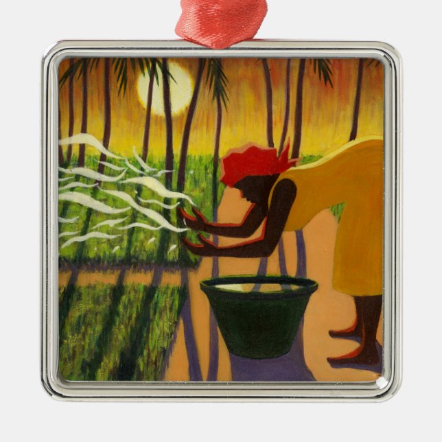 Der Geist-Garten 2007 Ornament Aus Metall (Vorne)