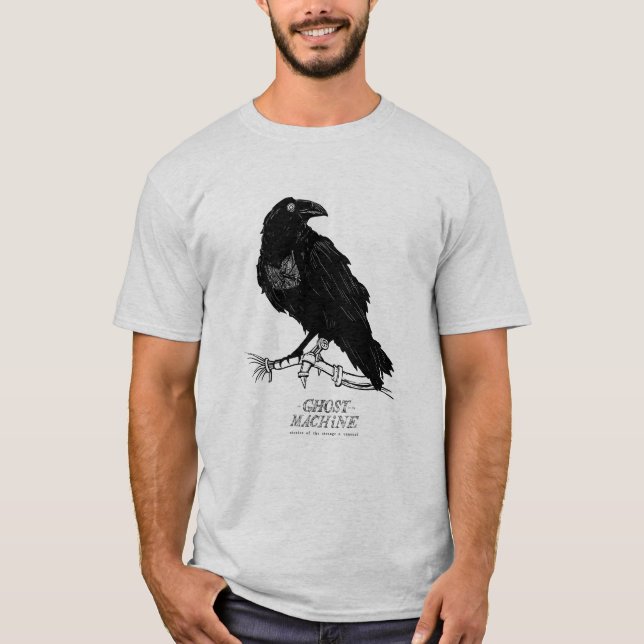 Der Geist in meinem Maschinen-"Raben-" T - Shirt (Vorderseite)