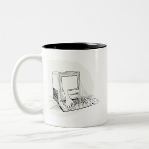 Der Geist in meiner Tasse Maschine"alten Mac"