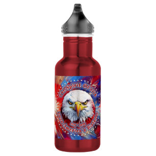 Der Geist von 1776, 2026 Amerikas Roter Adler Feue Edelstahlflasche