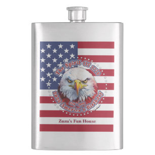 Der Geist von 1776, 2026 Amerikas Roter Adler Flachmann