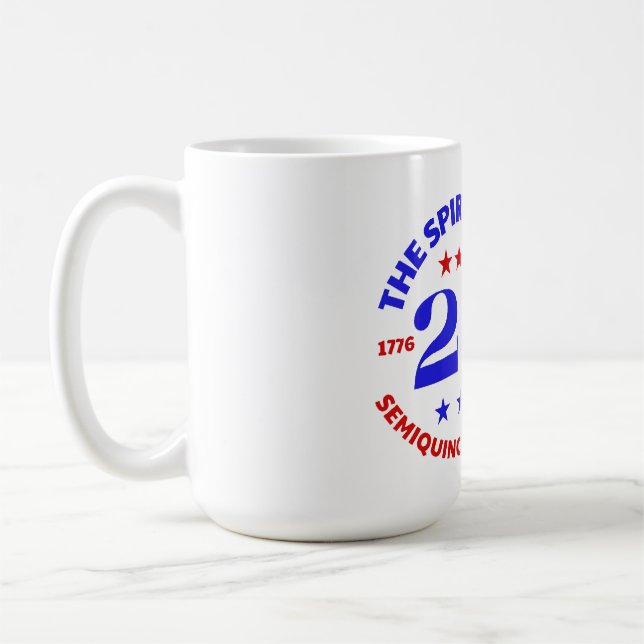 DER GEIST VON 26 - SEMIQUINCENTENNIAL KAFFEETASSE (Links)