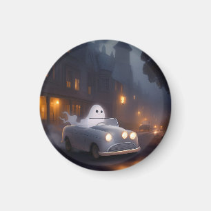Der Geist von All Hallows' Eve Eine Geisterfreud Magnet
