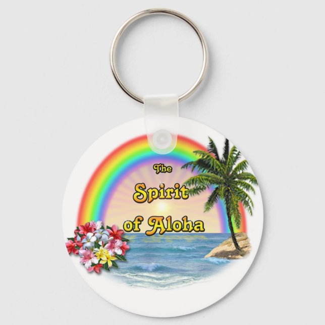 Der Geist von Aloha Schlüsselanhänger (Vorderseite)