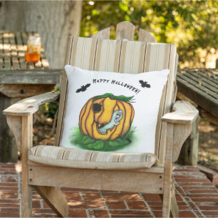 Der Geist von Halloween , Bat , Geist und Spider Kissen